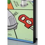 Nelson De La Nuez FREE PARKING SPIRIT Mixed Media Painting